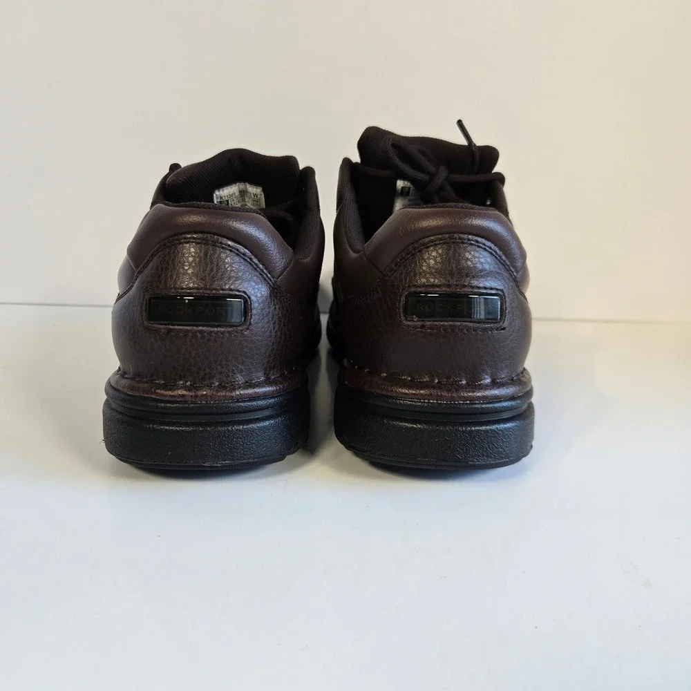 Rockport World Tour Classic Leather Men Size 9 Brown Walking Shoes K71201